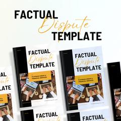 FACTUAL DISPUTE LETTER