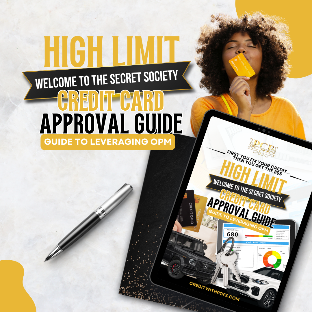 HIGH LIMIT CREDIT CARD APPROVAL GUIDE